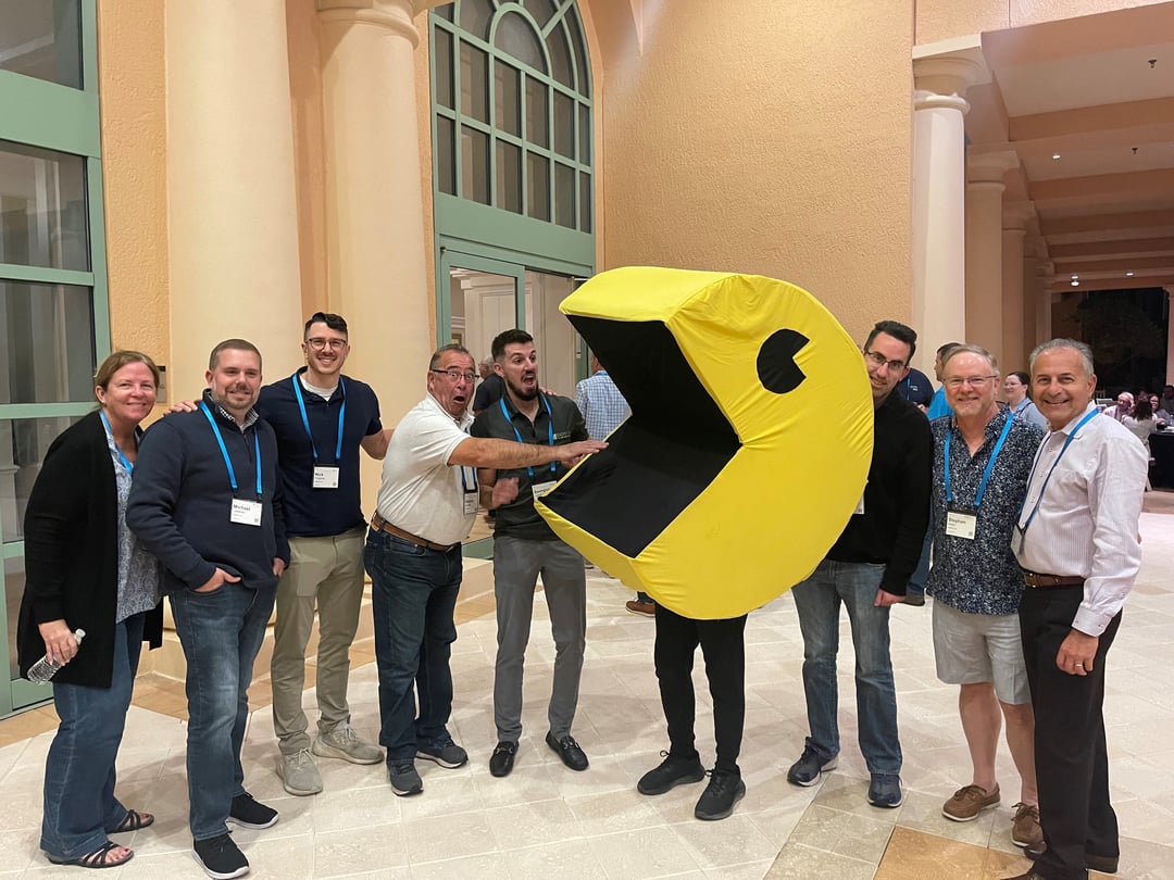 2023 CCH conference photo with Pacman